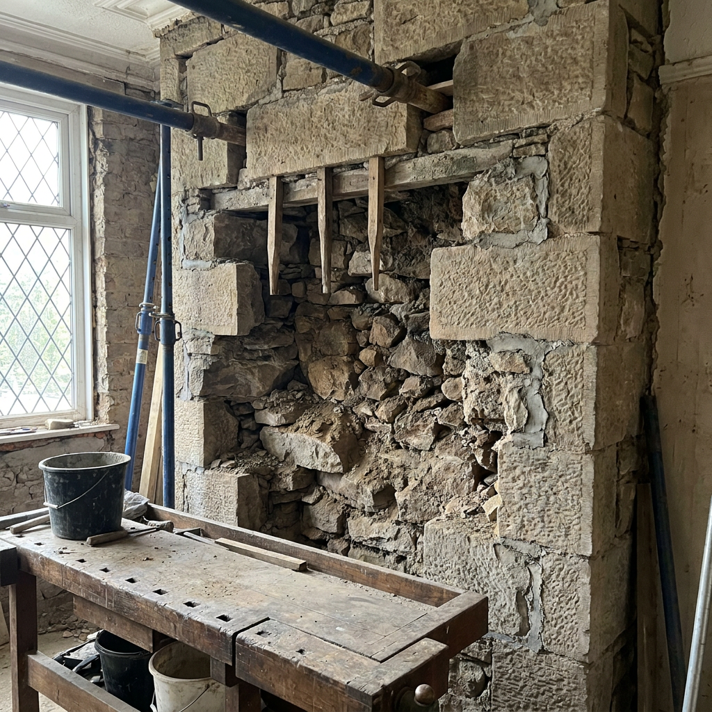 Why Your Victorian Stone Wall Needs More Support Than Modern Brick - Structural Engineer Huddersfield | The Beam Doctor